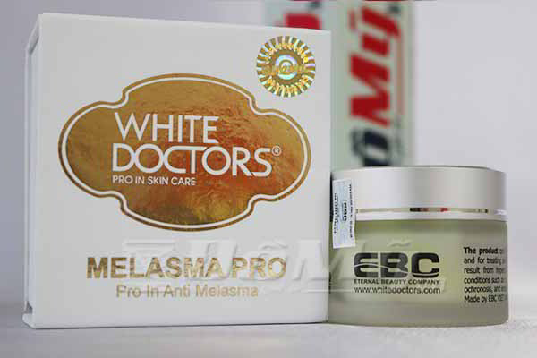 Nước hoa, mỹ phẩm: KEM TRỊ NÁM THỂ NẶNG WHITE DOCTORS MELASMA PRO Melasma%20pro5