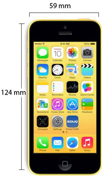 مواصفات آبل آيفون 5C ‫(سعة 16 جيجابايت, الجيل الرابع  Apple_iphone_5c_yellow