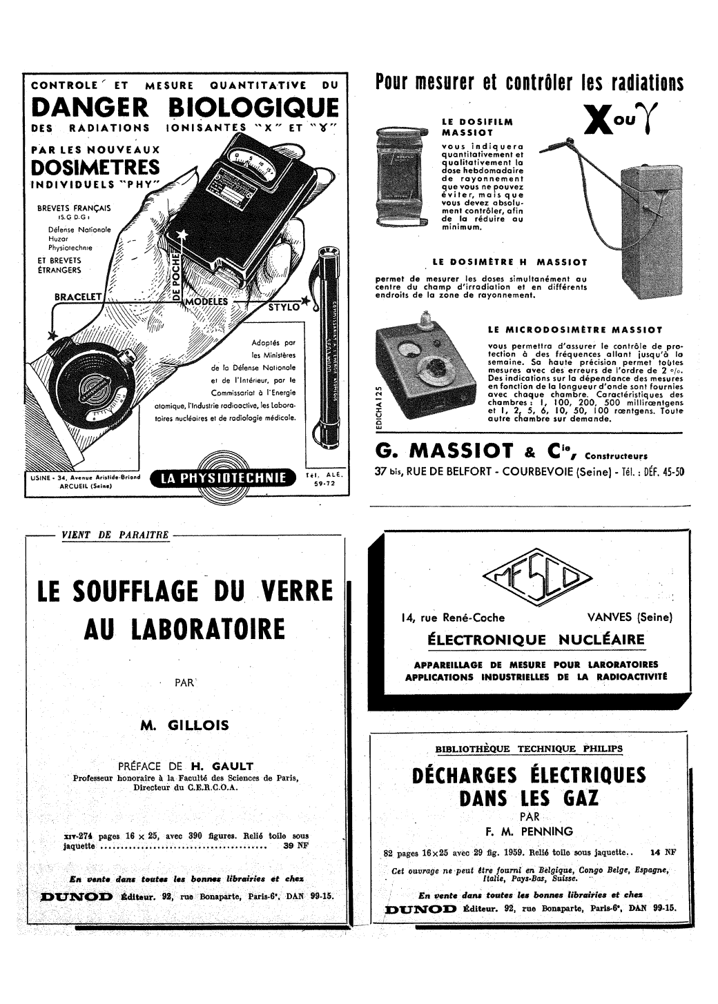 Ancien dosimètre (La Physiotechnie) 160mR - HELP please. 0179.T.176.1040.1455