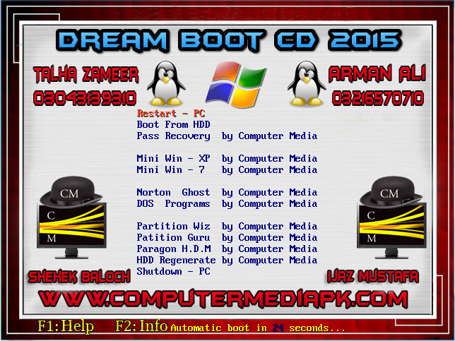 [Soft]Dream Boot CD 2015 By Computer Media Corporaton - Công cụ cứu hộ máy tính đa năng Dream-Boot-CD-2015