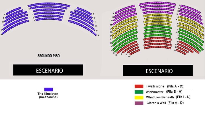 TARJA TURUNEN ex vocalista de Nightwish en Lima, Perú Mapa-Tarja