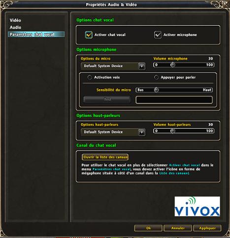[TUTO] - Chat Vocal avec VIVOX - Activation et configuration Vivox03