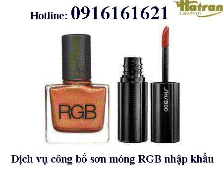 Dịch vụ công bố mỹ phẩm sơn móng RGB trên toàn quốc Cong-bo-my-pham-son-mong-GRB