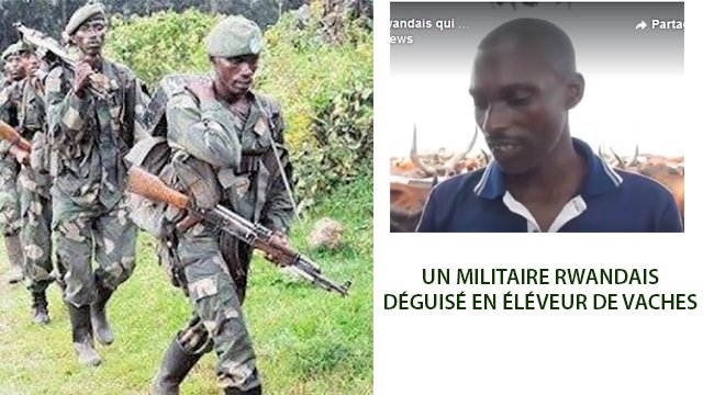 LES COMEDIENS POLITICIENS CONGOLAIS MilitaireRwandais