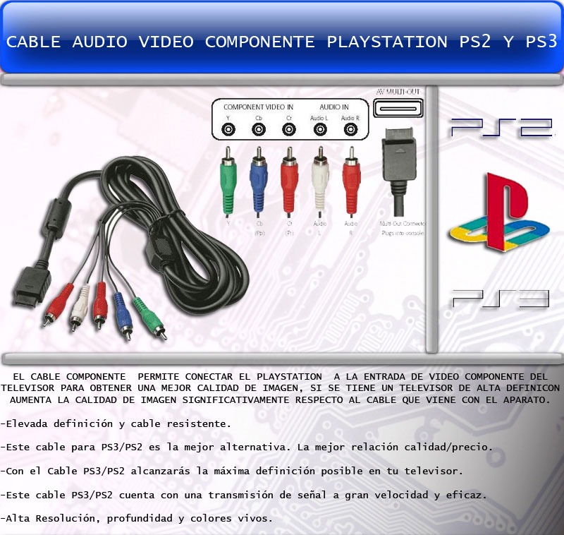 God Of PES v4: Clausura Argentino 2011 [PES2010] [PS2] - Page 7 CABLE-COMPONENTE-PS2-PS3