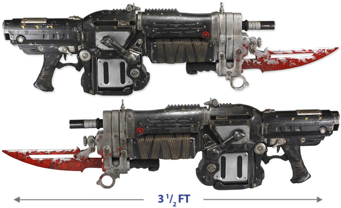 Gears of War Retro Lancer 157750_detail