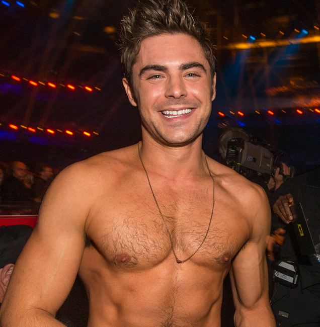 Zac Efron named hottest hunk Efron_156415