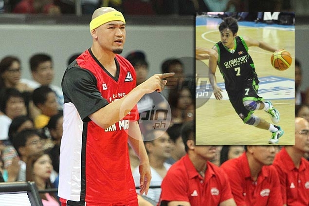 Veteran gunner Caguioa battles hotshot guard Romeo as Kings and Batang Pier collide Caguioa-Romeo-112613