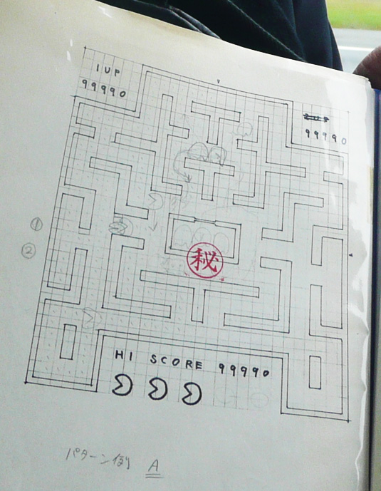 Criador de Pac-Man revela projeto original em feira de games IWATANI_ORIGINALS_DETAIL1