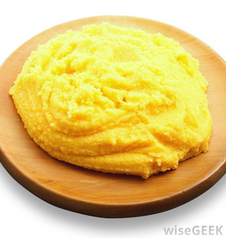 Nourriture italienne Polenta