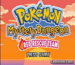 Pokemon Mystery Dungeon; Red Rescue Team Pokemon%20Mystery%20Dungeon%20-%20Red%20Rescue%20Team