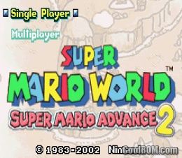 لعبه Super Mario Advacne2 +محاكى ال GBA+ شرح التشغيل  (حجمها صغيير) Super%20Mario%20Advance%202%20-%20Super%20Mario%20World