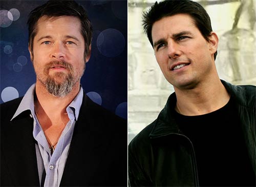 ¿Tom Cruise o Brad Pitt? Brad-tom
