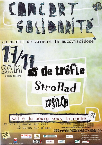 Festival Ct Concert  LA ROCHE-SUR-YON (85) - 17 novembre Affiche_600x420