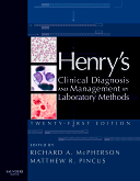 Henry's Clinical Diagnosis and Management by Laboratory Methods, 21st Edition 9781416002871