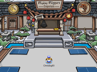 How to become a Ninja on Club penguin Hideout1