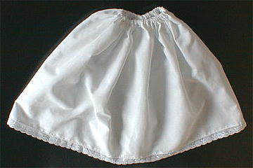 خياطة دمية من الالف الى الياء Petticoat