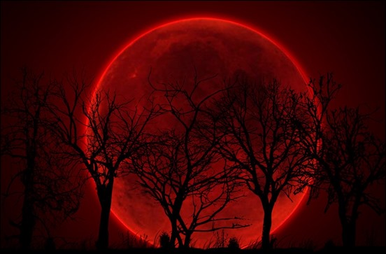 கண்னை கவரும் சந்திர உதயமும் மறைவும்  Bloody-red-moon