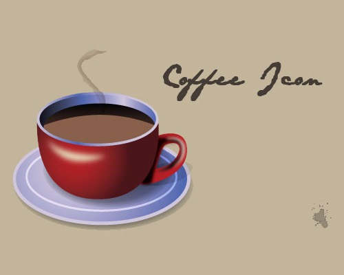 50 Illustrator Tutorials To Create High Quality Icons Coffiecup