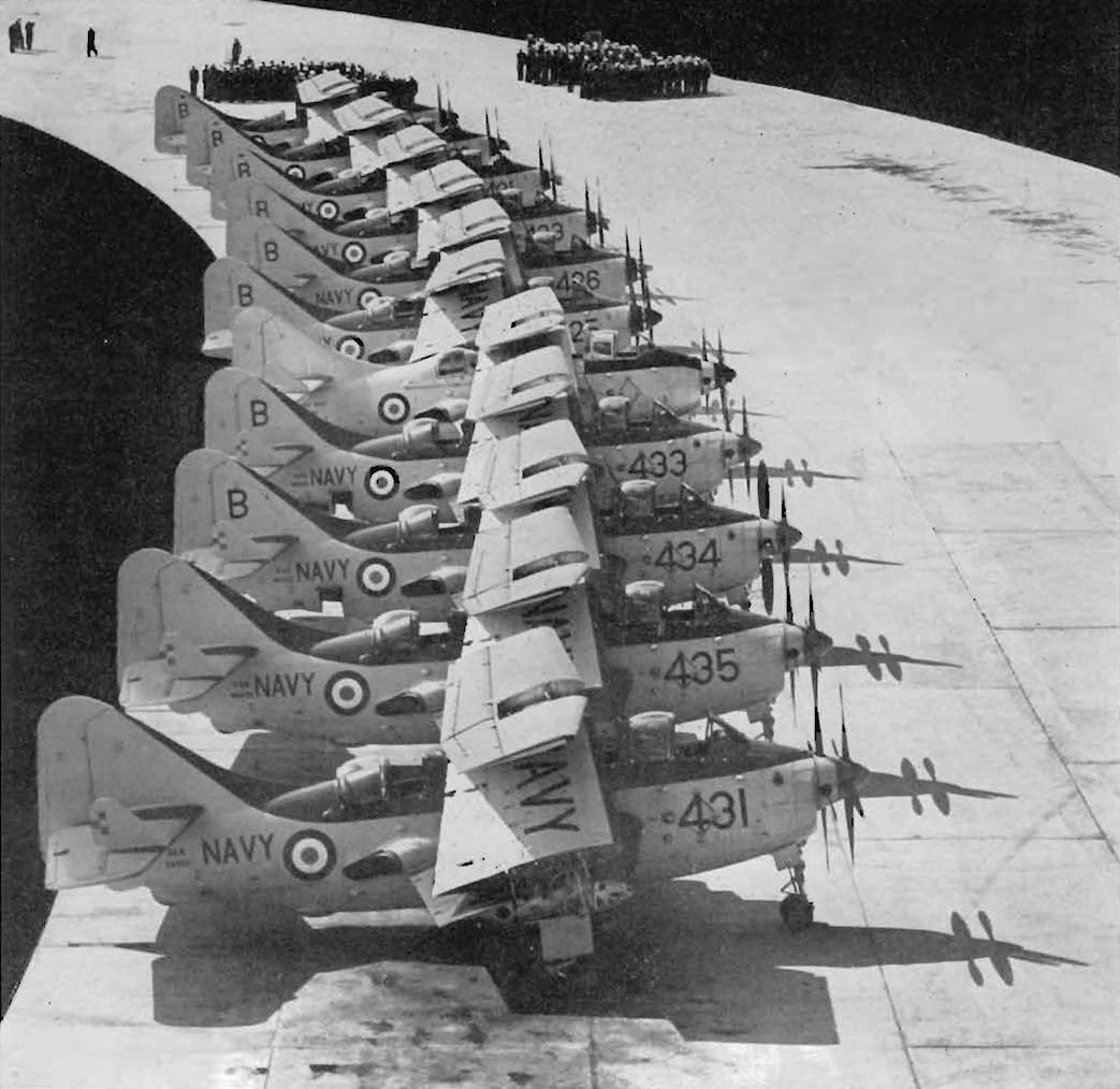 Fairey Gannet AS.4 (avión embarcado turbohélicepara la alerta temprana antisubmarina  UK ) 43-1