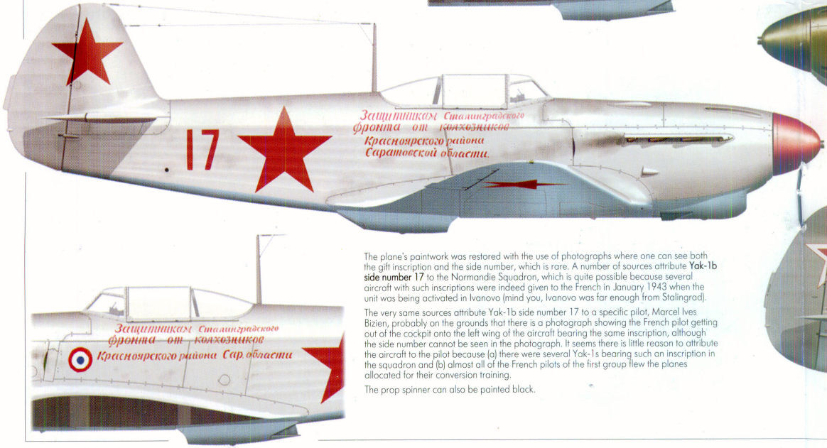 Yak-1b d'Yves Mahé, maquette au 1/48 28-3