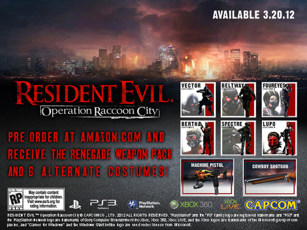 Novedades de Resident Evil Operation Raccoon City RESIDENT-EVIL-OPERATION-RACOON-CITY-PREORDEN-AMAZON