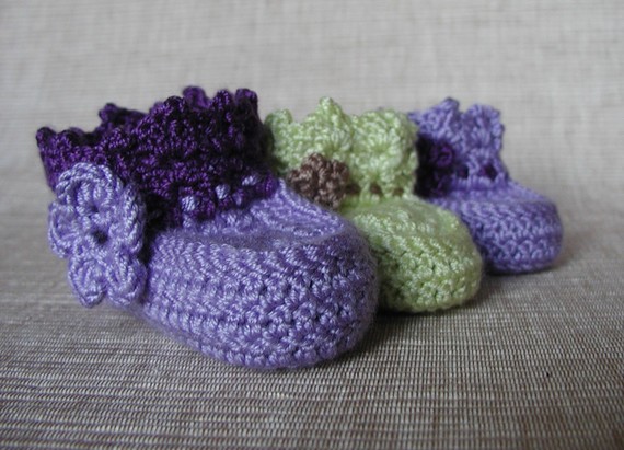 baby crochet shoes free pattern Baby-booties