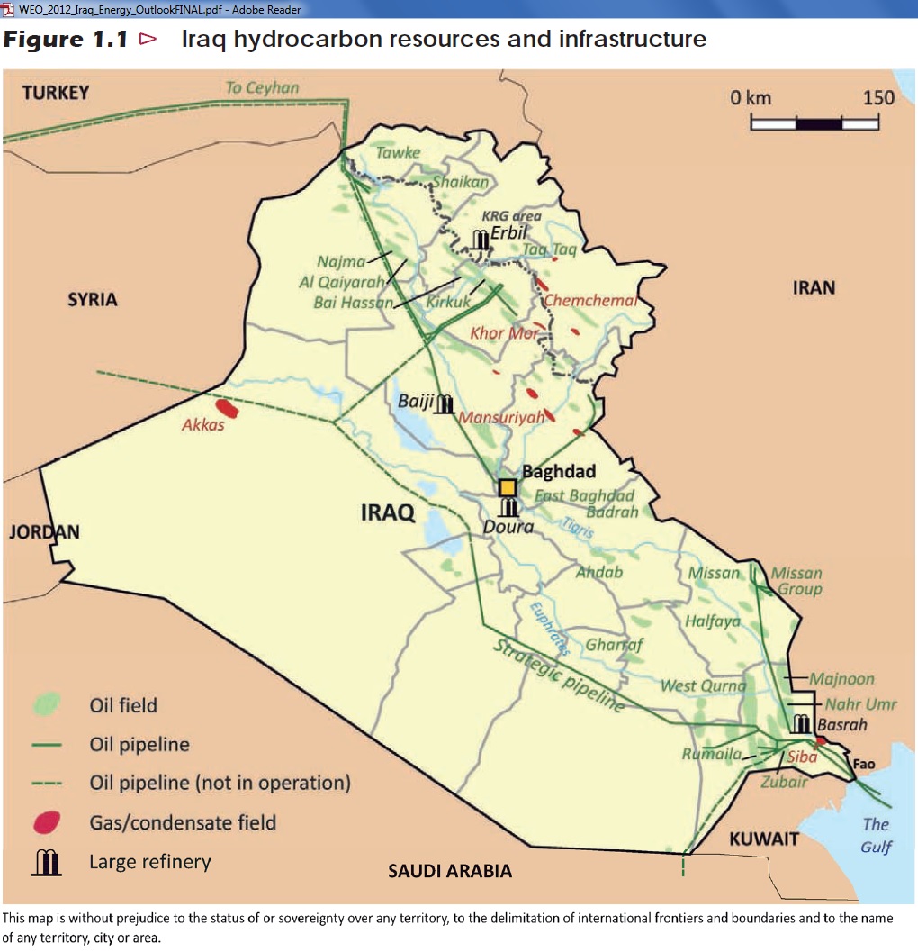 Turska želi potpisati sporazum o opskrbi prirodnim plinom s Irakom Iraq-oil_field_pipeline-map