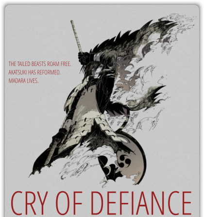 CRY OF DEFIANCE [naruto au] Adtop