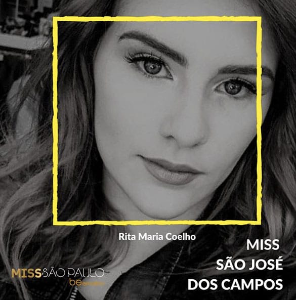 COBERTURA DOS CONCURSOS ESTADUAIS PARA O MISS BRASIL 2019. ESTA É A PARTE 1. - Página 2 Sao-Jose-dos-Campos-Rita-Maria-Coelho