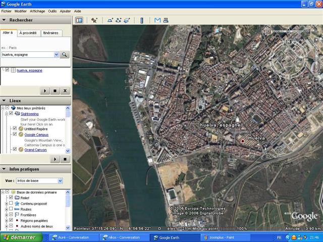 Google Earth Huelva