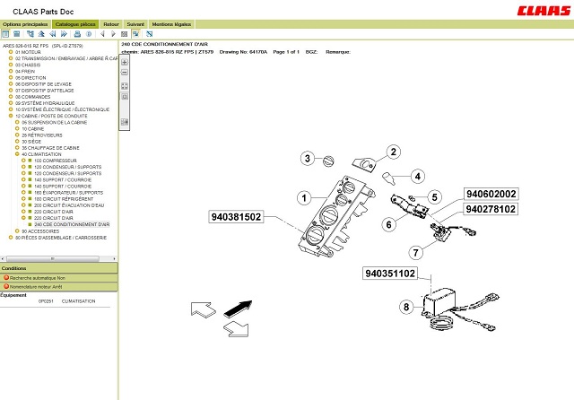 REFERENCE PIECE RENAULT ARES  Capture