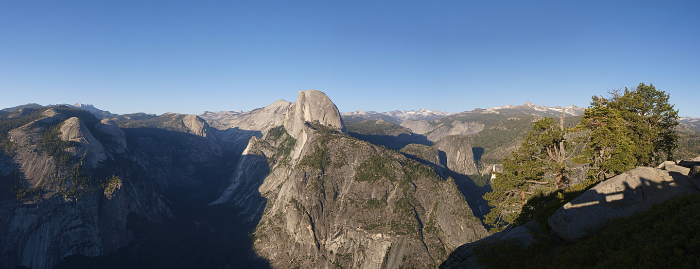 Yosemite National Park Half-Dome-Pano