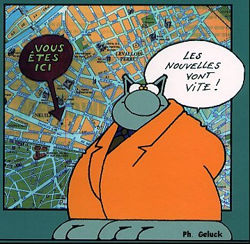 Le Chat qui  nous  faire  sourire et rire LeChat