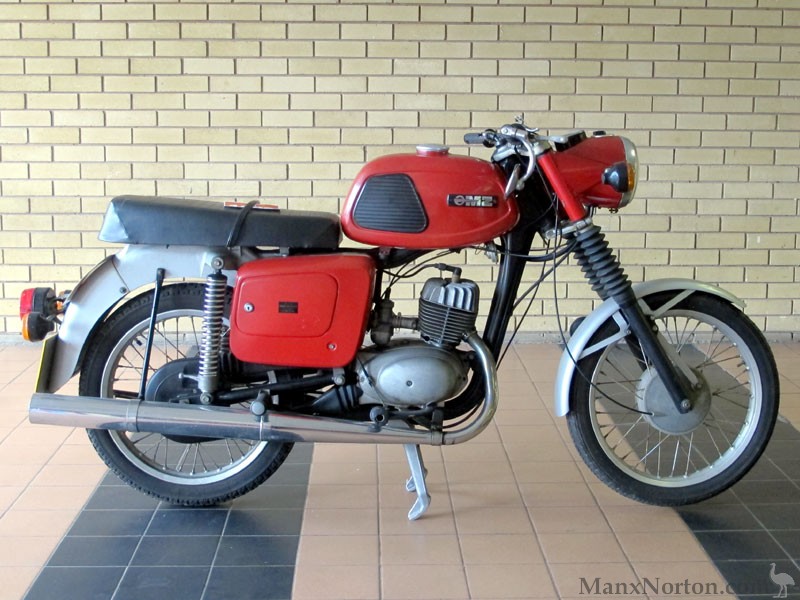 MZ britanniques MZ-1981-TS125-Alpine