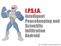 Intelligent Peacekeeping and Scientific Infiltration Android