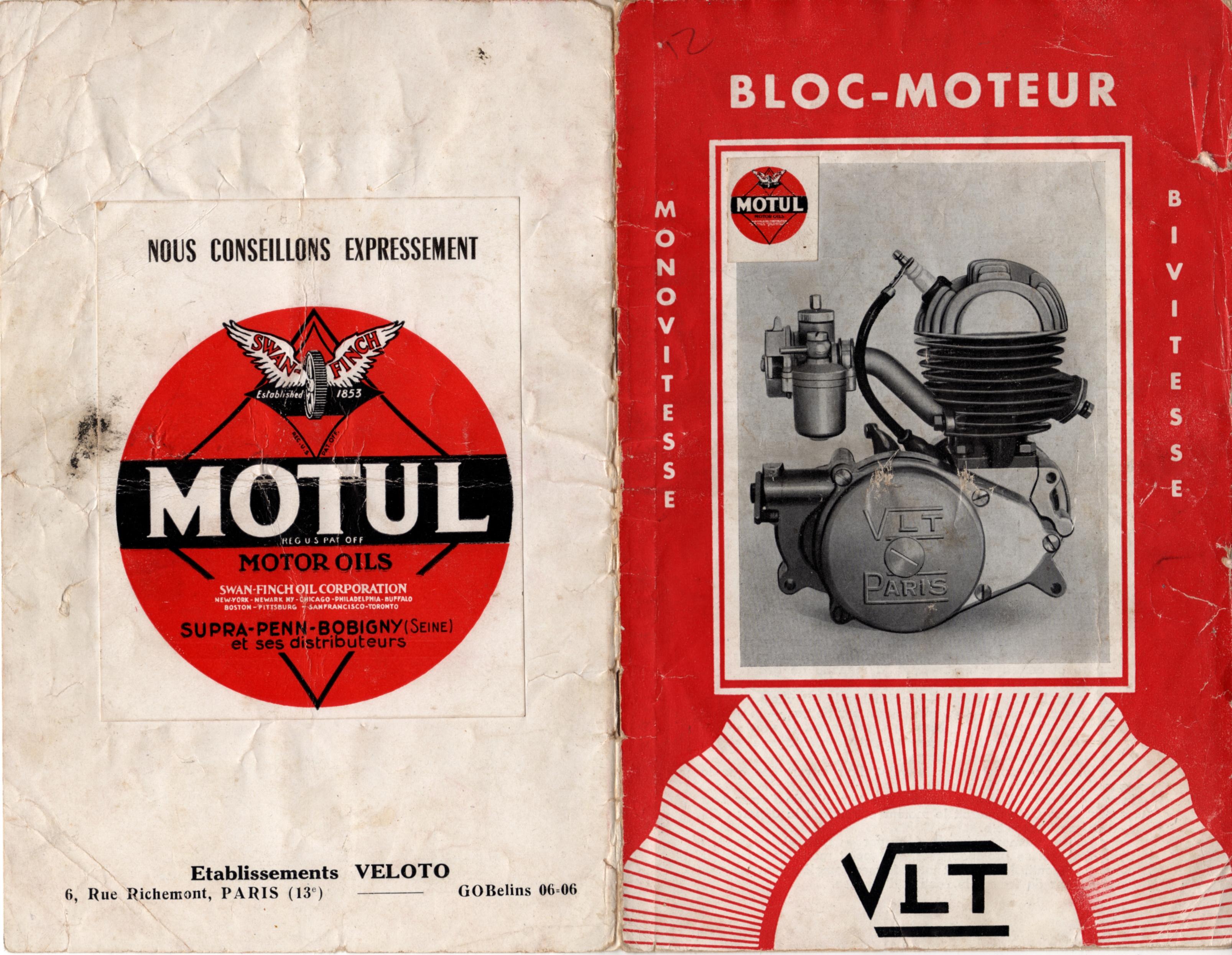 BMA inconnue et moteur VLT 01