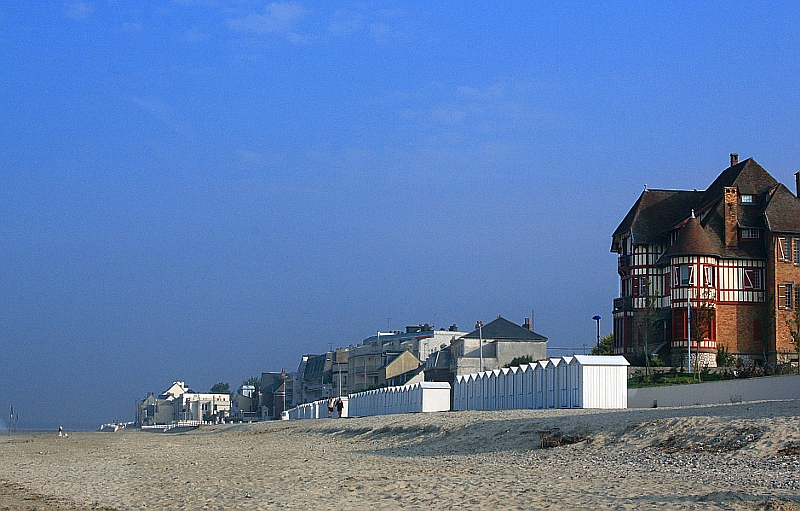 Cabine de plage au Crotoy Cabine