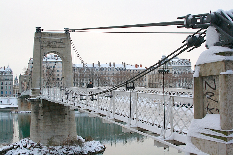 Passerelle du Lycée Ampère Passerelle2