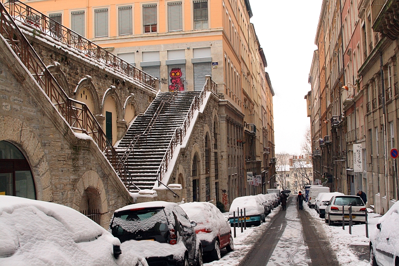 pentes la Croix Rousse sous la neige Pentesneige2