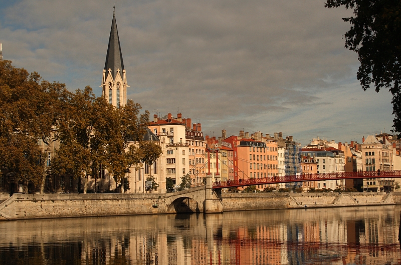 Lyon, quais de Saône Stgeorges