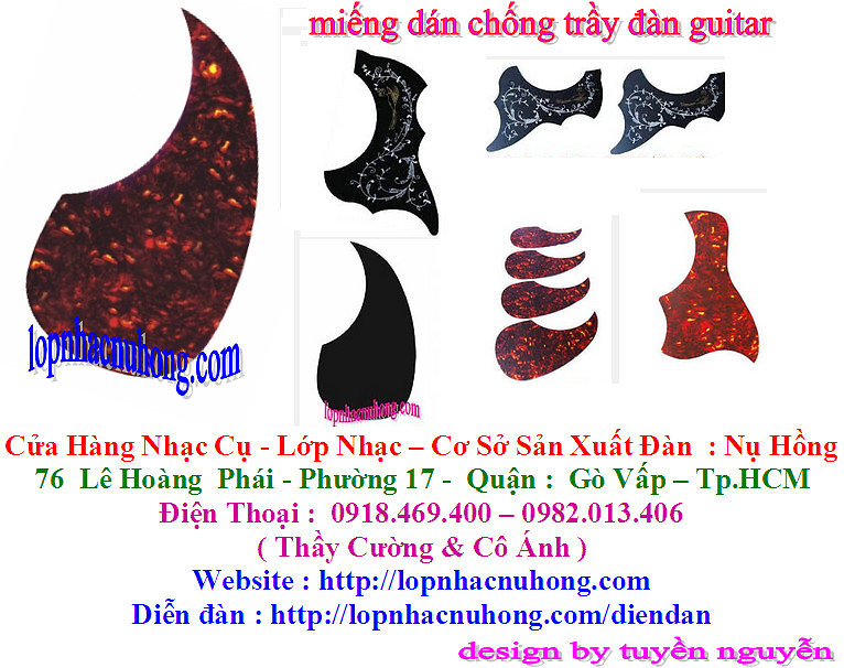 Cửa hàng nhạc cụ Nụ Hồng - Đàn guitar giá rẻ , bán phụ kiện đàn guitar - 0918 469 400 971461066_2143658478