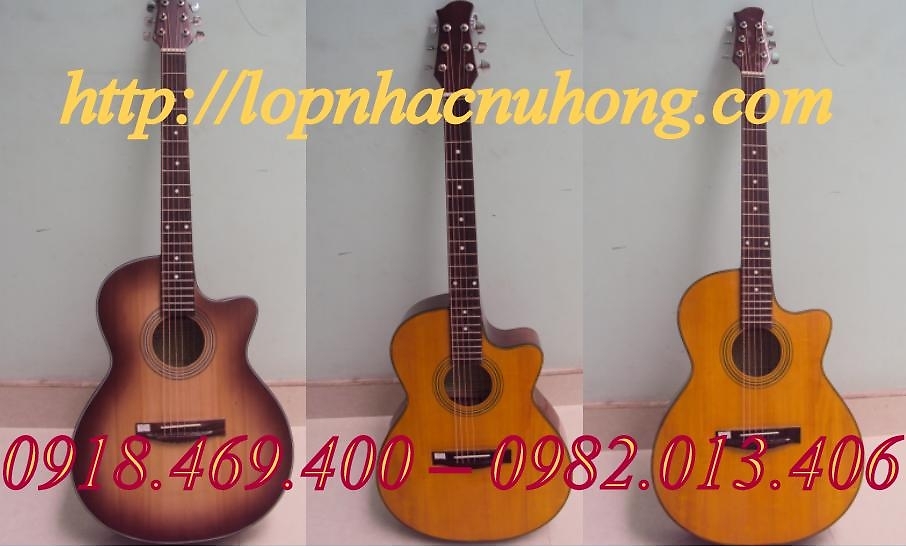 Guitar phím lõm ( guitar cổ thùng ) - Cơ sở sản xuất đàn Nụ Hồng 3001864603_151336517