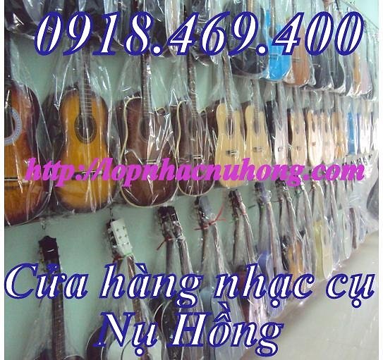 Cơ sở sản xuất nhạc cụ Nụ Hồng , bán đàn ghita giá rẻ nhất tphcm - 76 lê hoàng phái, p17, gò vấp 3004146119_870828503