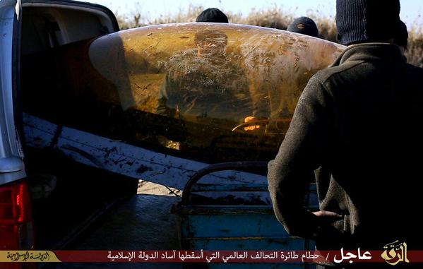  الأزمة السورية - موضوع موحد - - صفحة 3 Picture-allegedly-showing-remains-f-16-shot-down-by-isis-near-raqqa-syria