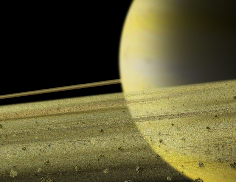 صور من كوكب زحل Saturn_rings