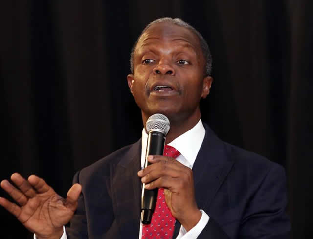 Attacks: Osinbajo meets security chiefs, IOCs, production falls Yemi-Osinbajo