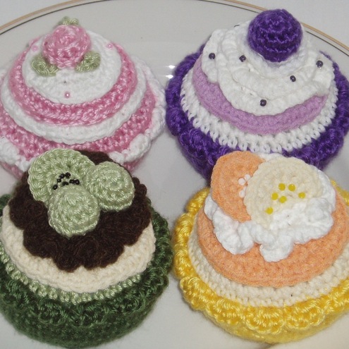  •●|||▓ ` عــآلــم الابــداع بالكــروشــيــه` ▓|||●• 4crochetcakes5