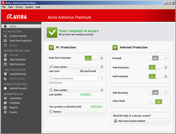 Avira Antivirus Premium 2013 [Español][Incl. Keygen] Aivrapremium1