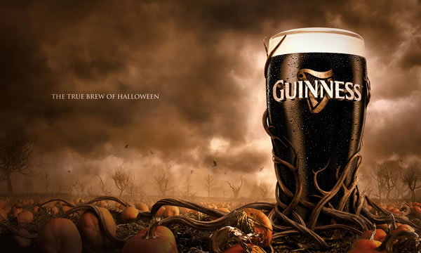 إعلانات بالفوتوشوب ذكية ورائعة Guinness_halloween_2011